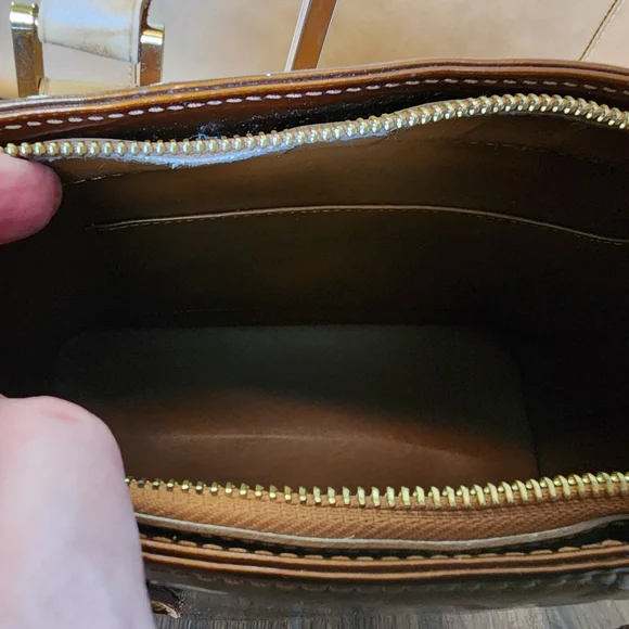 Louis Vuitton Vernis Houston Bag - Bronze